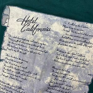 Vintage 90s‎ Eagles Hotel California shirt
